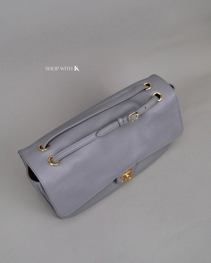 Chanel Maxi Flap Gray GHW - 32cm