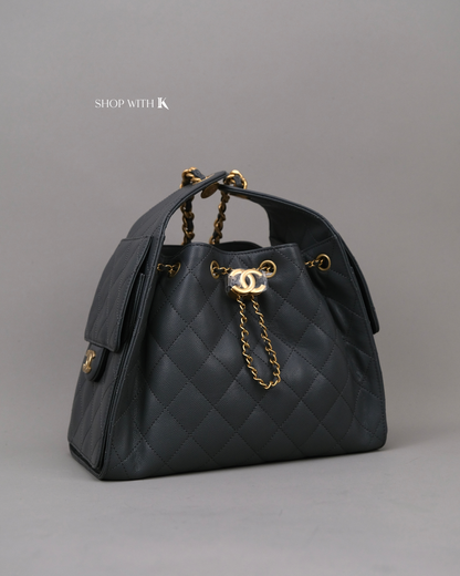 Chanel 25 Small Dark Gray