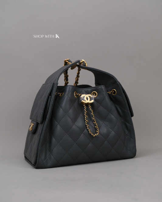 Chanel 25 Small Dark Gray