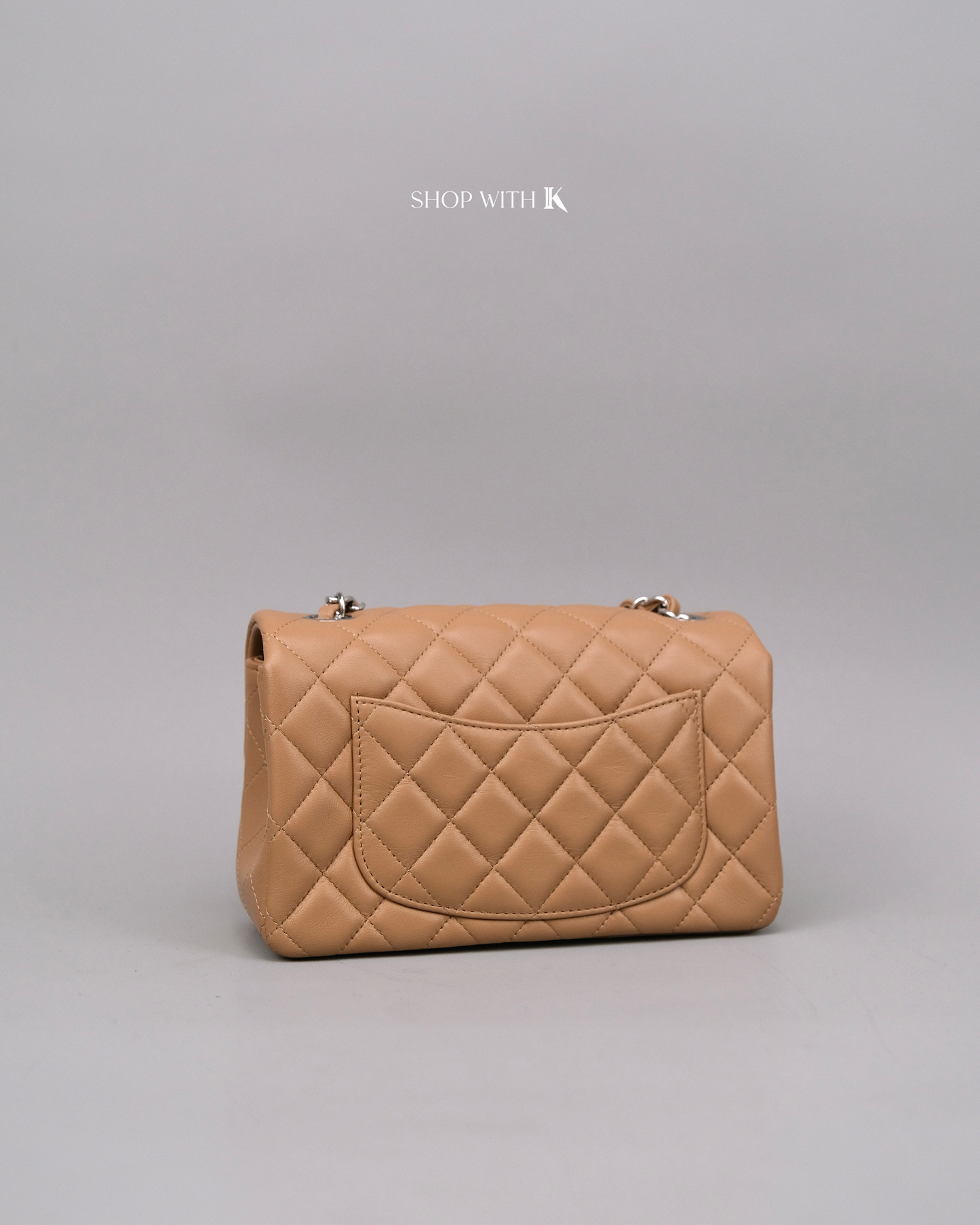 Chanel Mini Rectangle Nude SHW