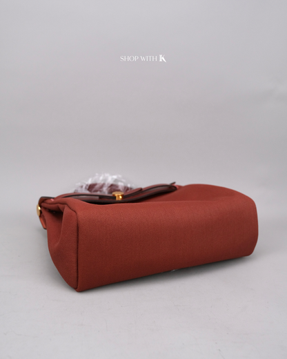 Hermes Herbag 31 Rouge H PHW