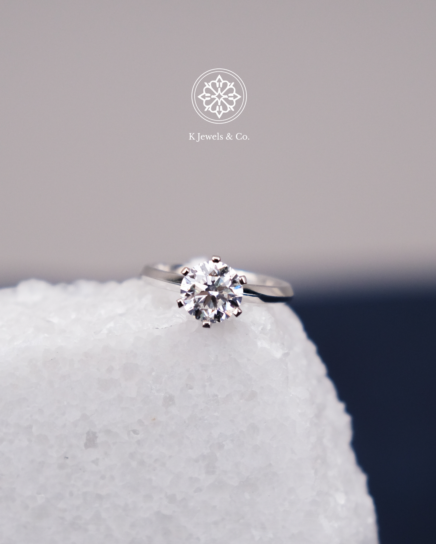 2ct Round Diamond Ring w/ GIA