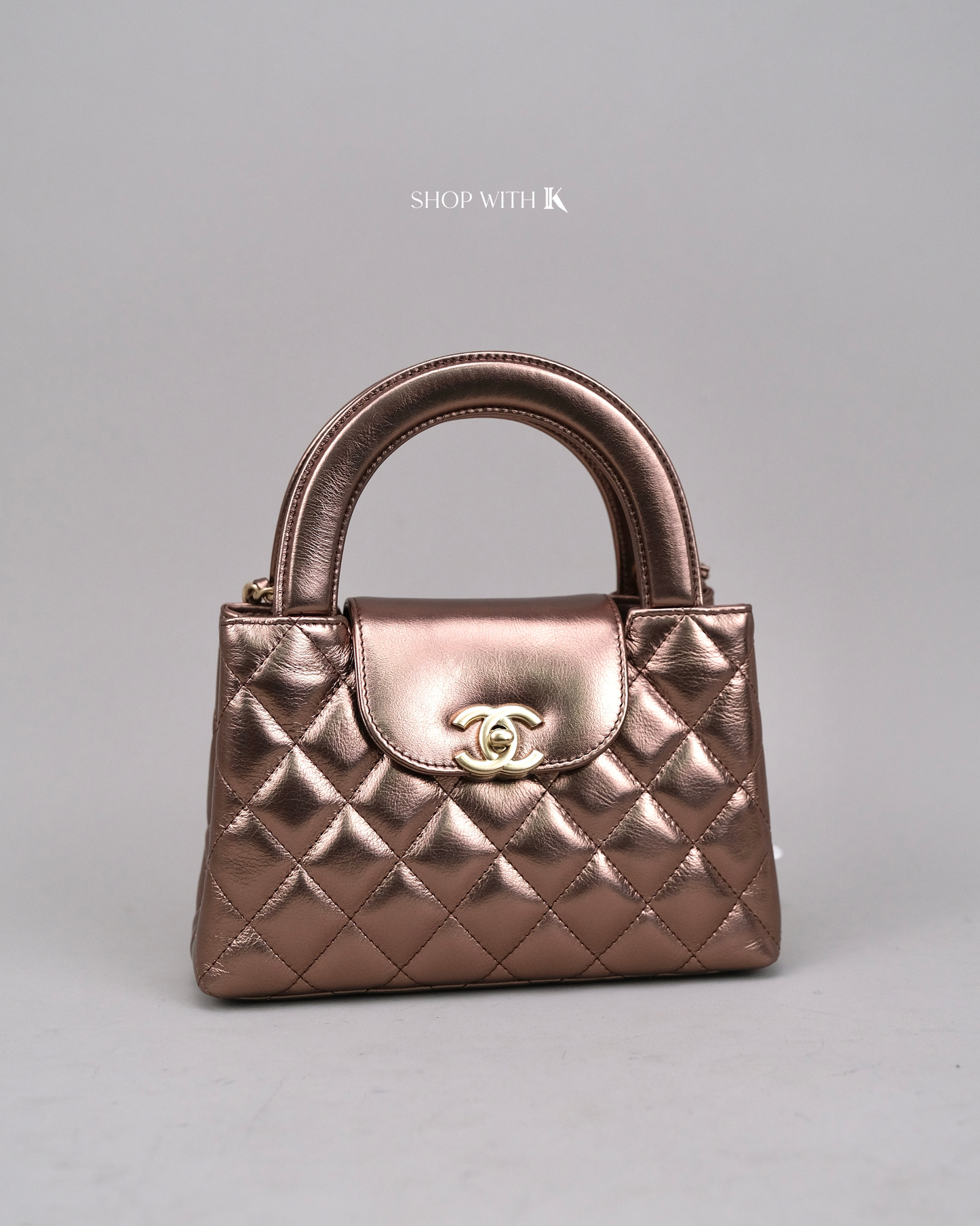 Chanel Kelly Bronze CGHW