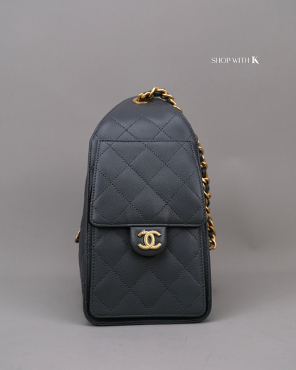 Chanel 25 Small Dark Gray