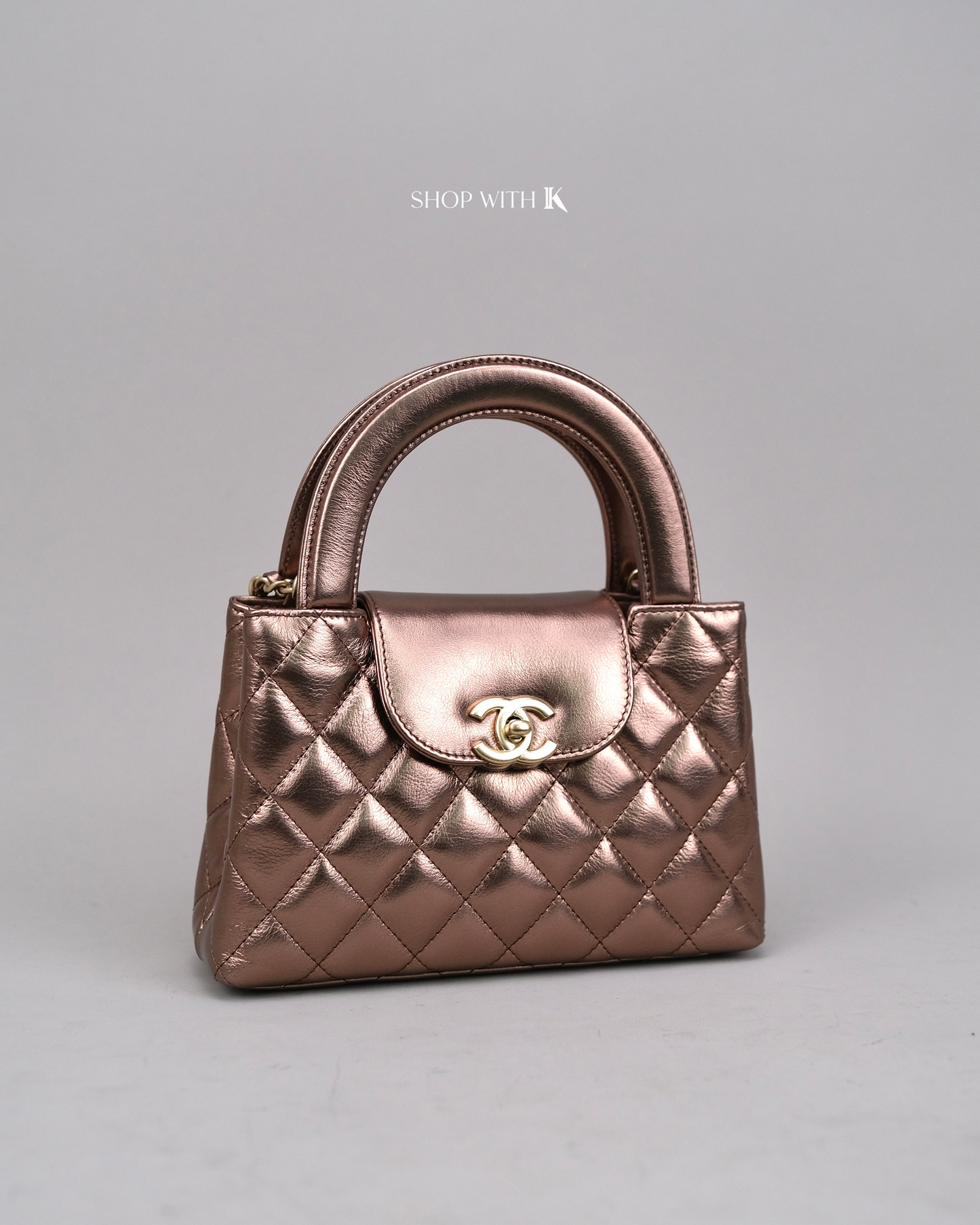 Chanel Kelly Bronze CGHW