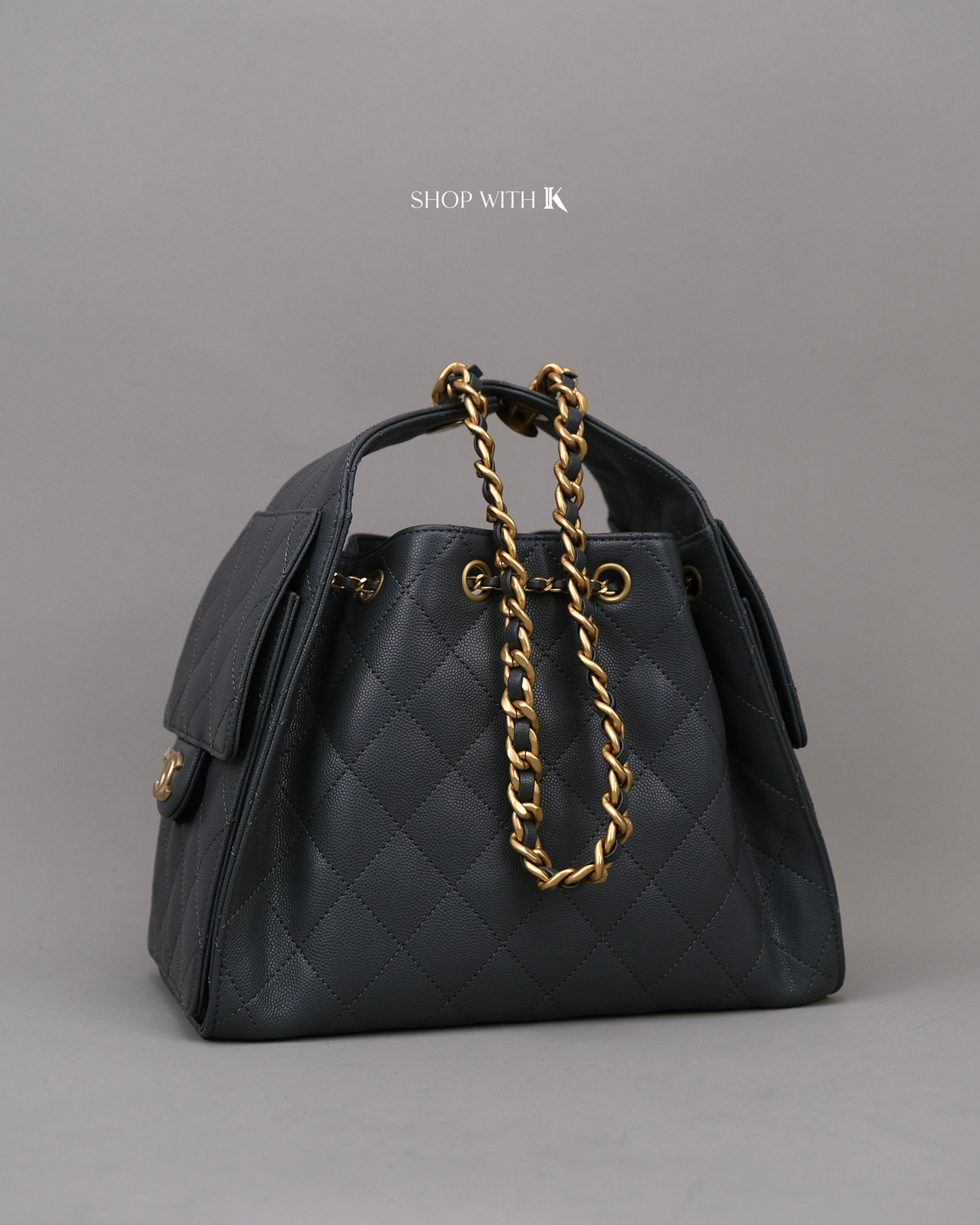 Chanel 25 Small Dark Gray