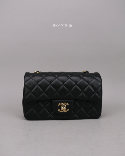 Chanel Mini Rectangular Black CGHW