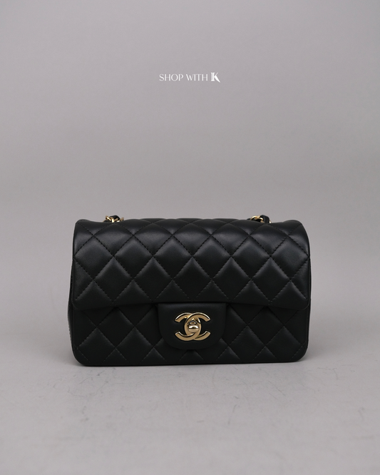 Chanel Mini Rectangular Black CGHW