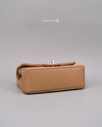 Chanel Mini Rectangle Nude SHW