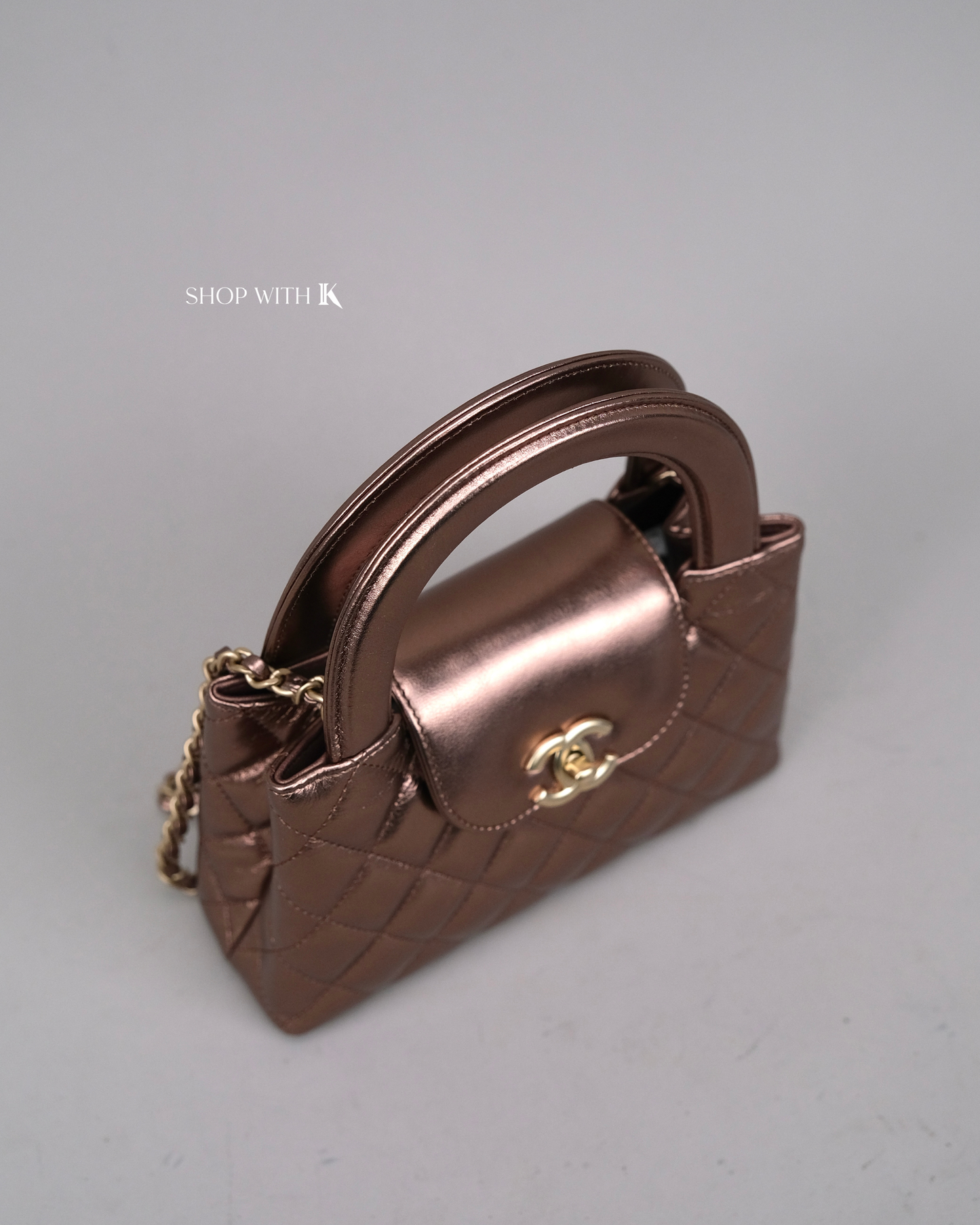 Chanel Kelly Bronze CGHW