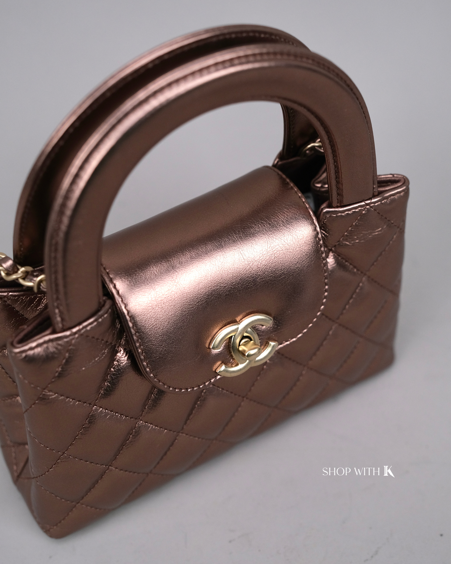 Chanel Kelly Bronze CGHW