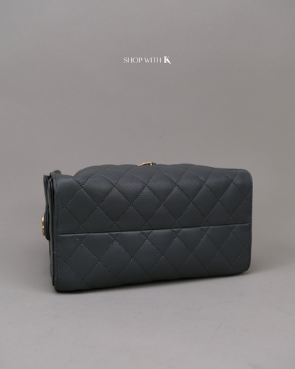 Chanel 25 Small Dark Gray