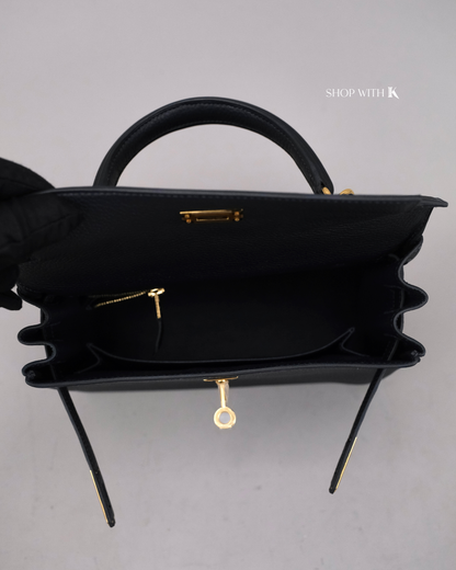 Hermes Kelly 25 Caban GHW
