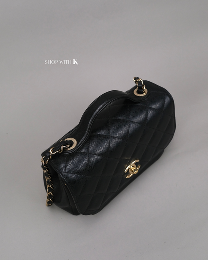 Chanel Business Affinity Quilted Black CGHW