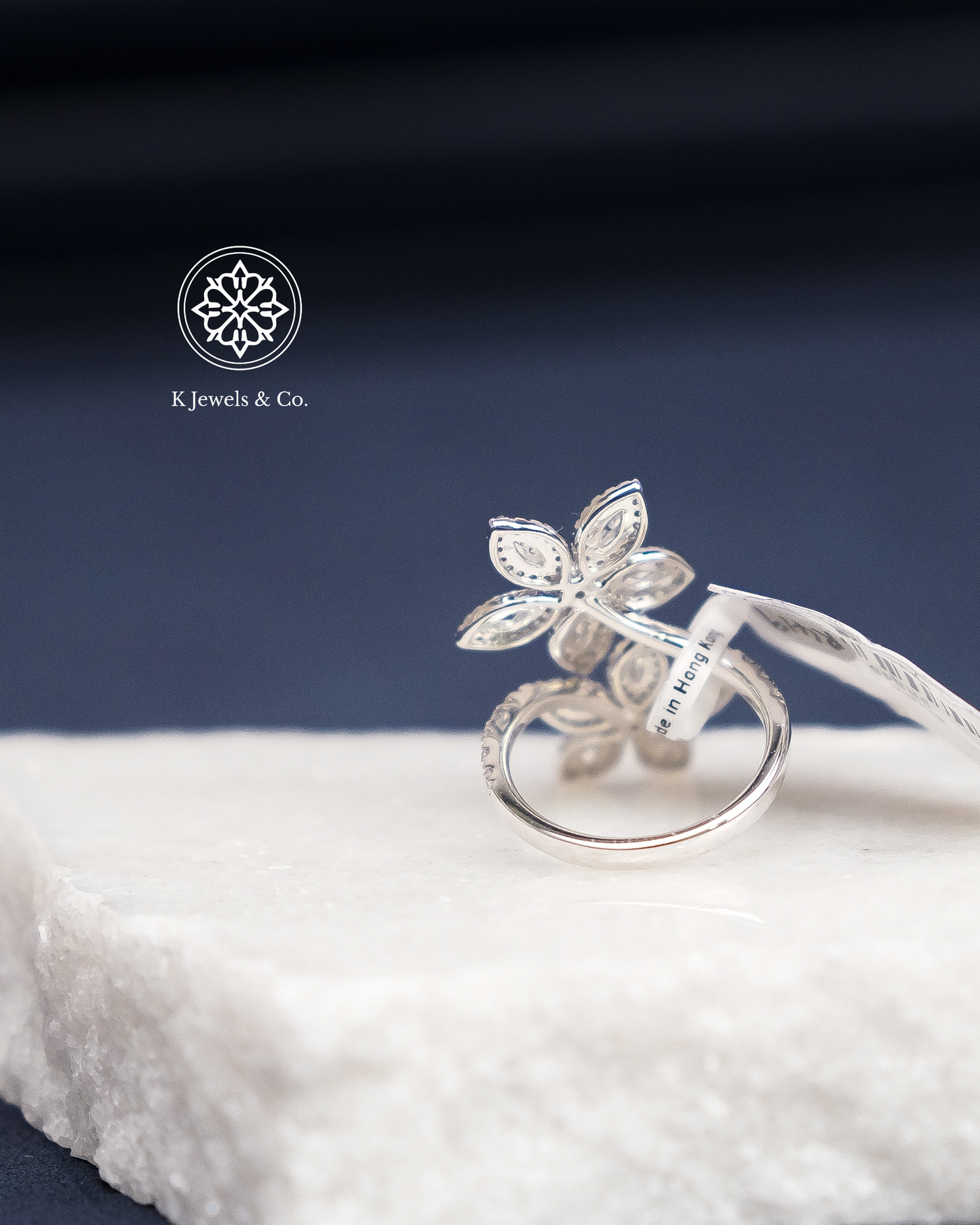 Flower Diamond Ring