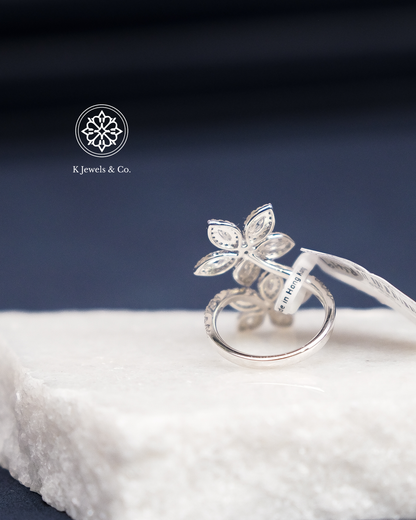 Flower Diamond Ring