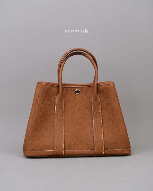 Hermes Garden Party 30 Gold