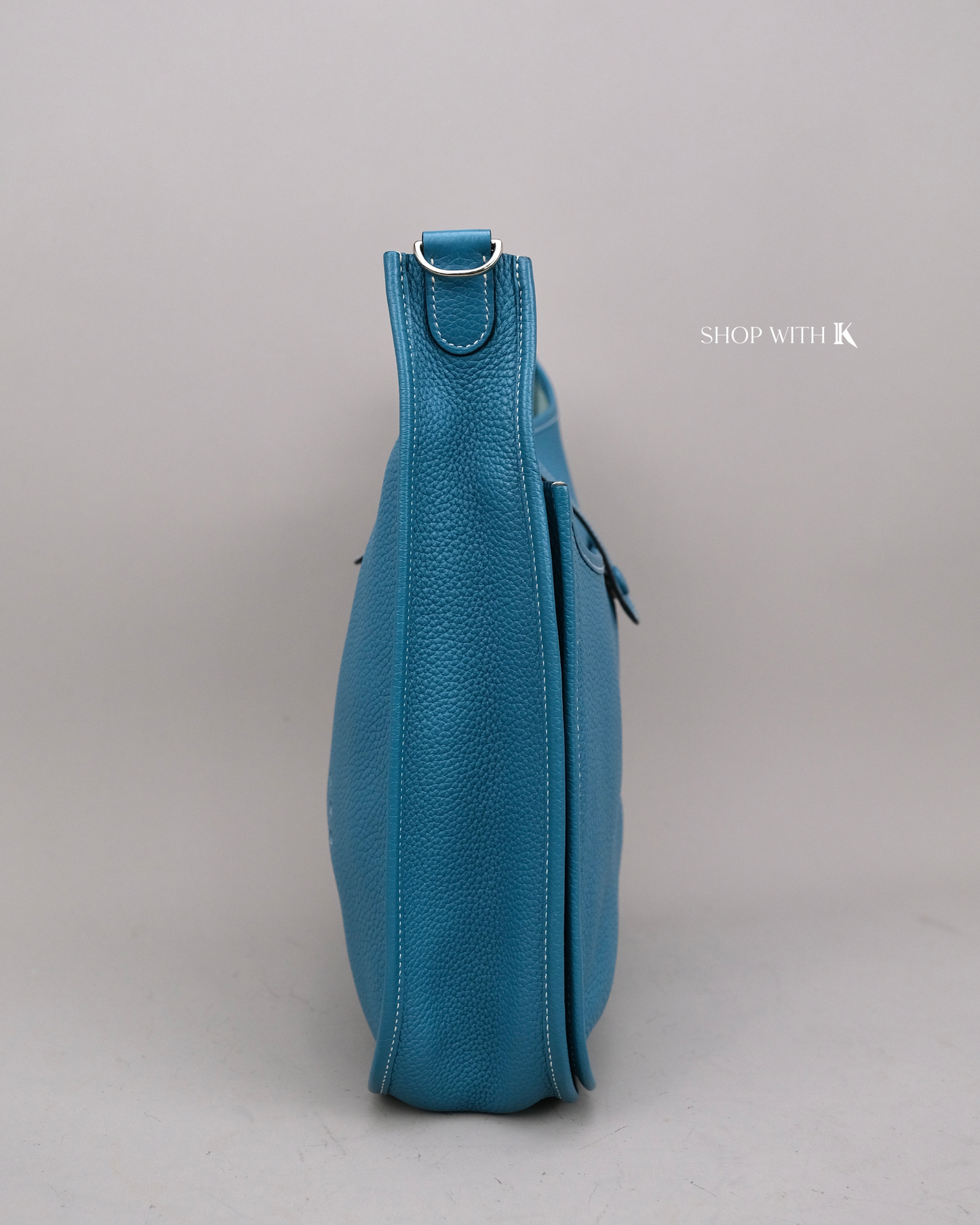 Hermes Evelyne GM Bleu Jean PHW