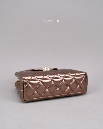 Chanel Kelly Bronze CGHW