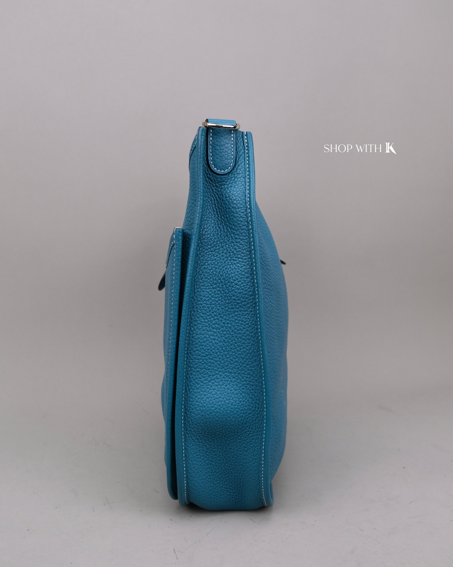 Hermes Evelyne GM Bleu Jean PHW