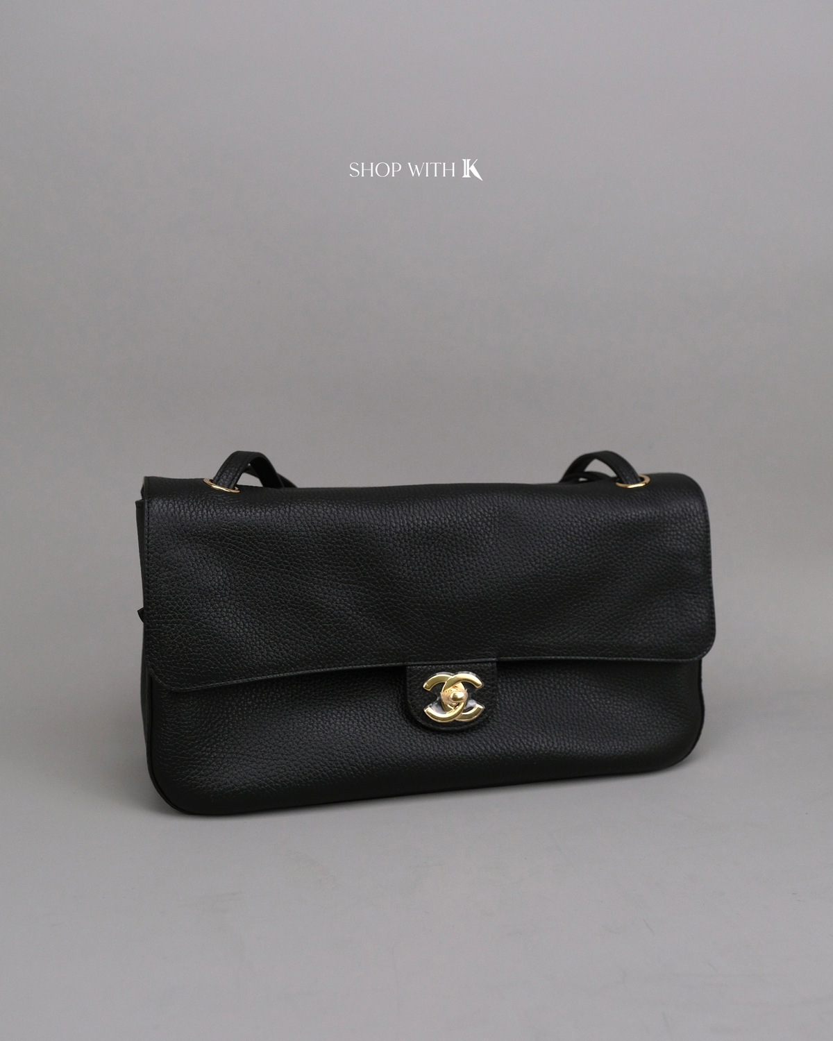 Chanel Maxi Flap Black GHW - 32cm