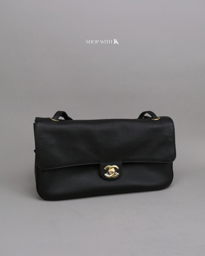 Chanel Maxi Flap Black GHW - 32cm