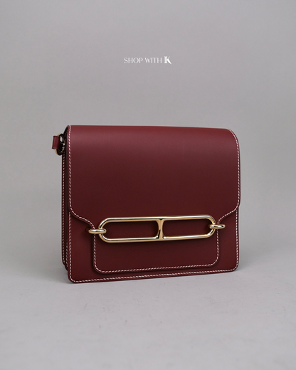 Hermes Roulis 23 Rouge H GHW