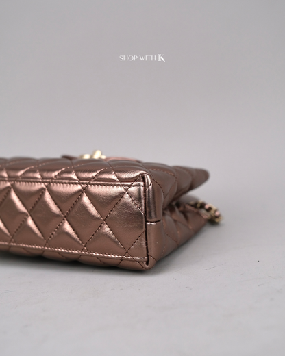 Chanel Kelly Bronze CGHW