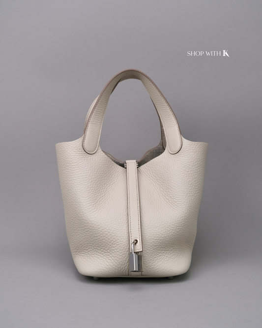 Hermes Picotin 18 Beton PHW