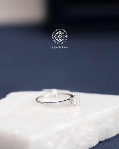 .90ct Round Diamond Ring