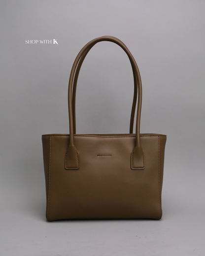 Chanel Cerf Tote Small Dark Brown GHW