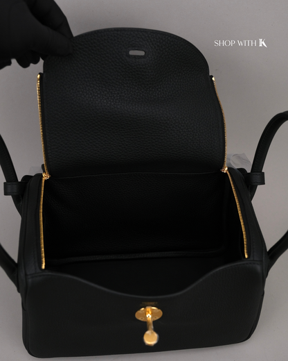 Hermes Lindy 26 Noir GHW