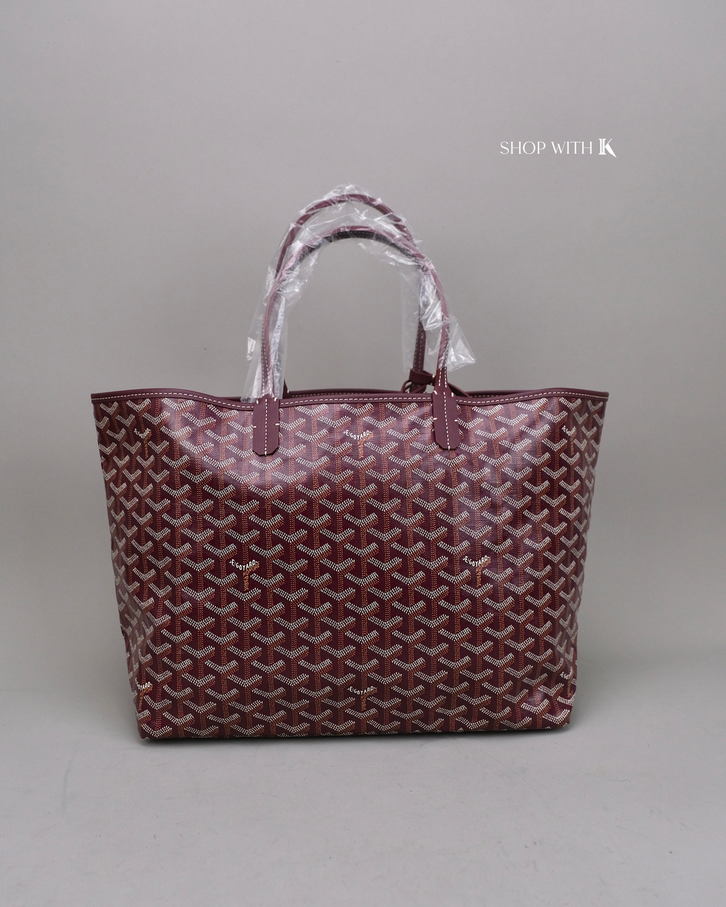 Goyard St. Louis PM Burgundy