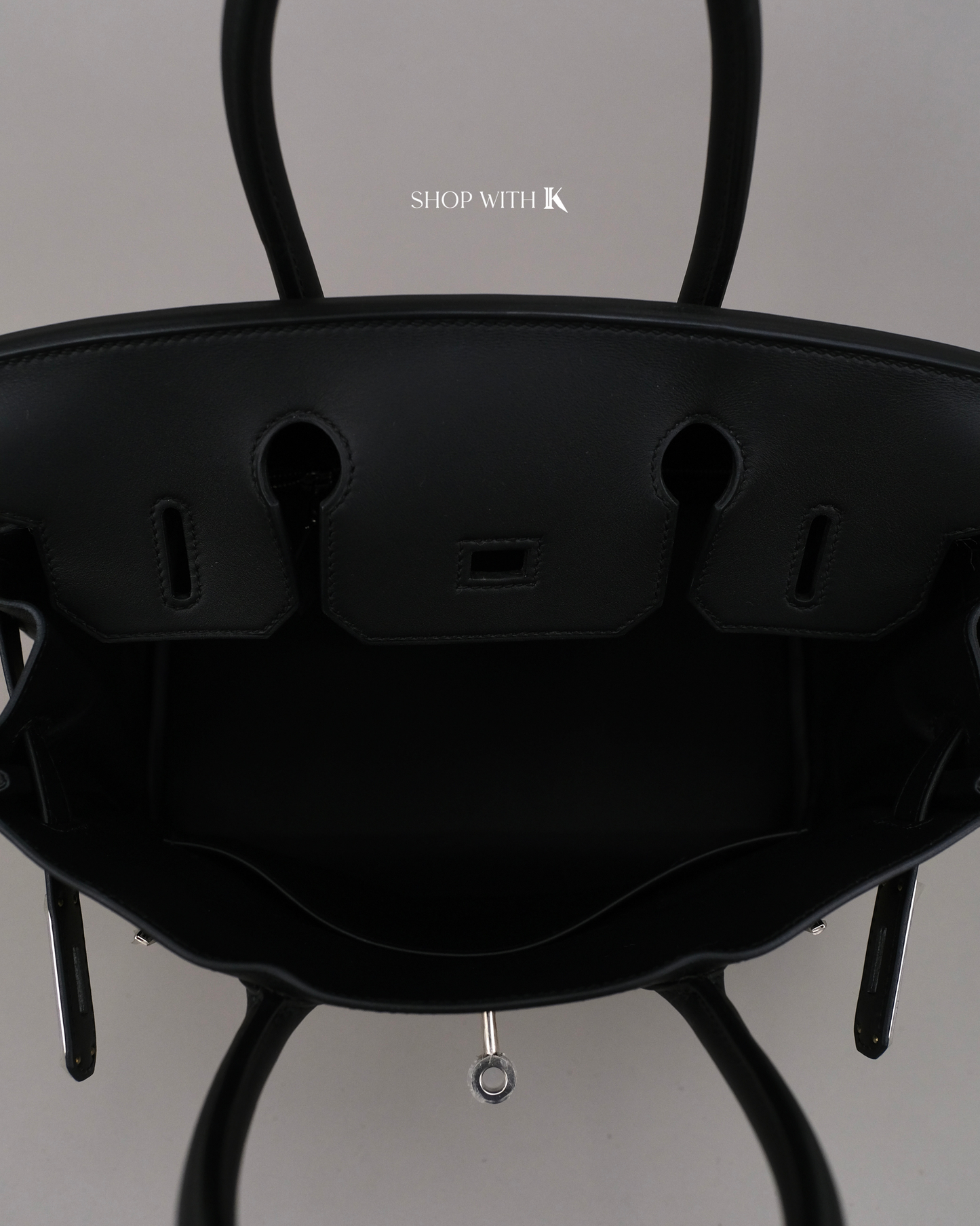 Hermes Birkin 30 Toile Swift Ficelle Noir PHW