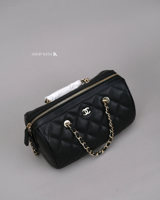 Chanel 25P Bowling Bag CGHW