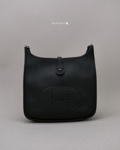 Hermes Evelyne 29 Noir PHW