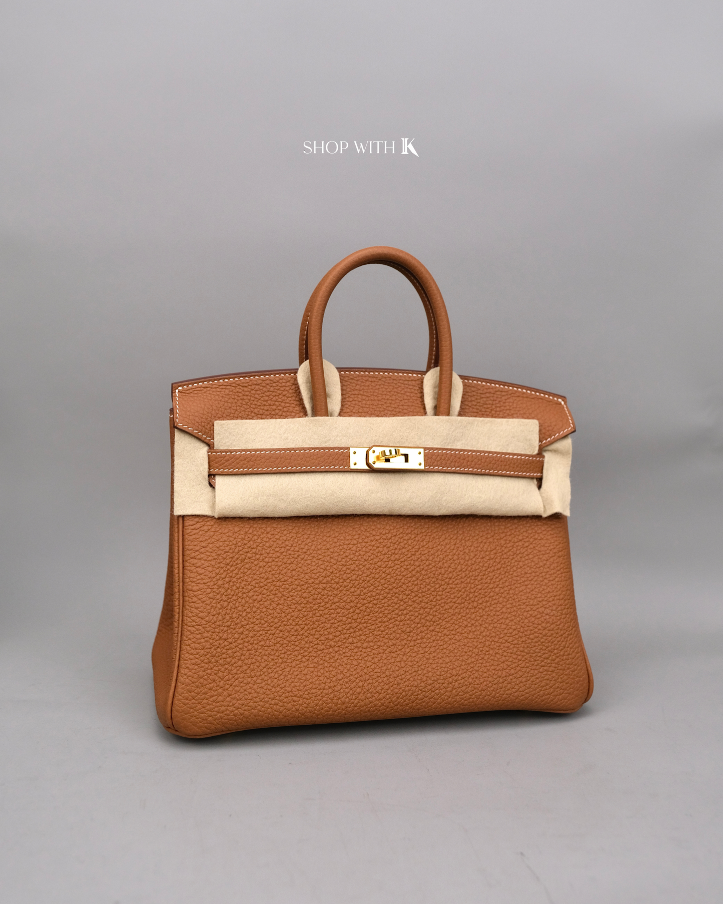 Hermed Birkin 25 Gold GHW