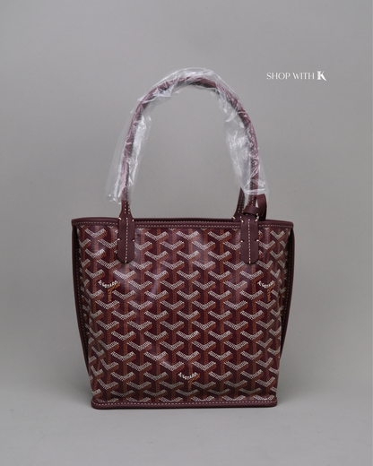 Goyard Mini Anjou Burgundy