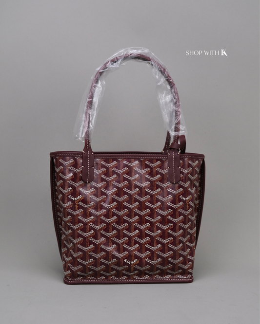 Goyard Mini Anjou Burgundy