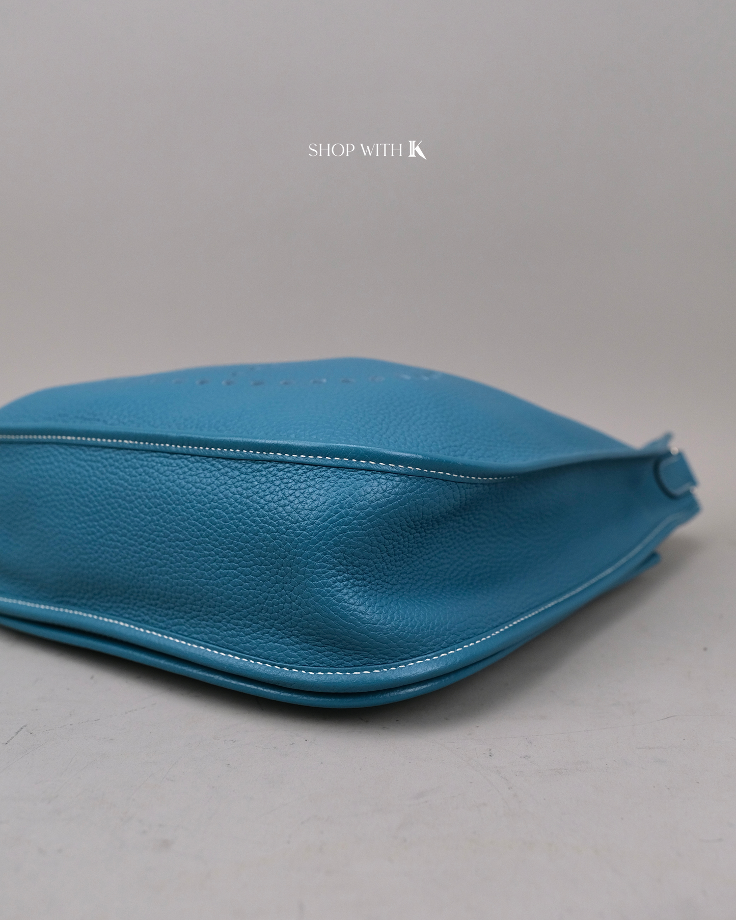 Hermes Evelyne GM Bleu Jean PHW