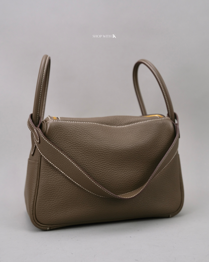 Hermes Lindy 26 Etoupe GHW