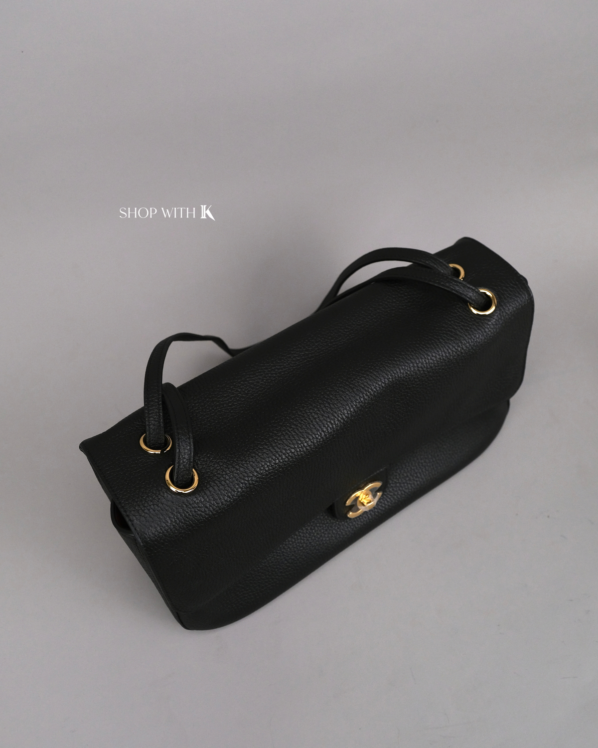 Chanel Maxi Flap Black GHW - 32cm