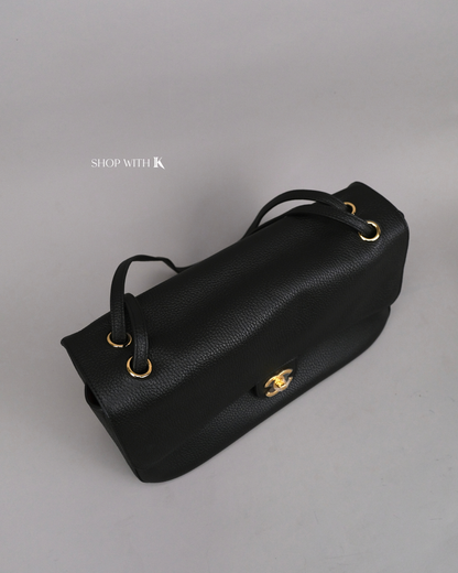 Chanel Maxi Flap Black GHW - 32cm