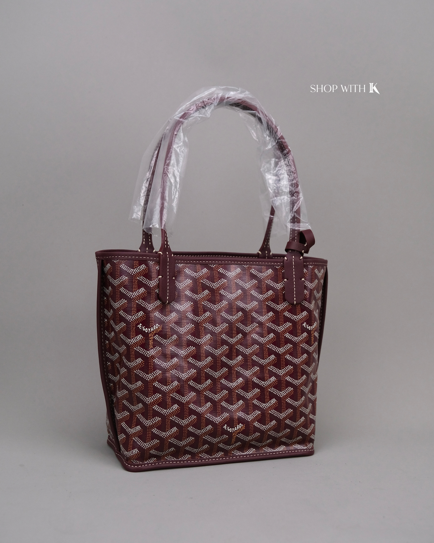 Goyard Mini Anjou Burgundy