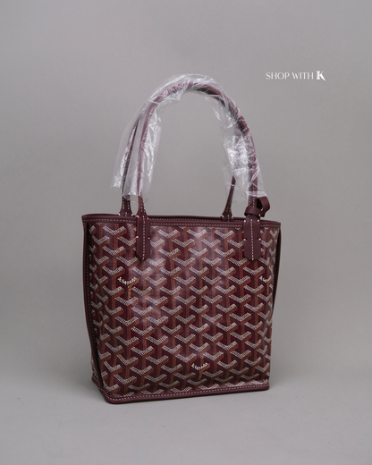 Goyard Mini Anjou Burgundy