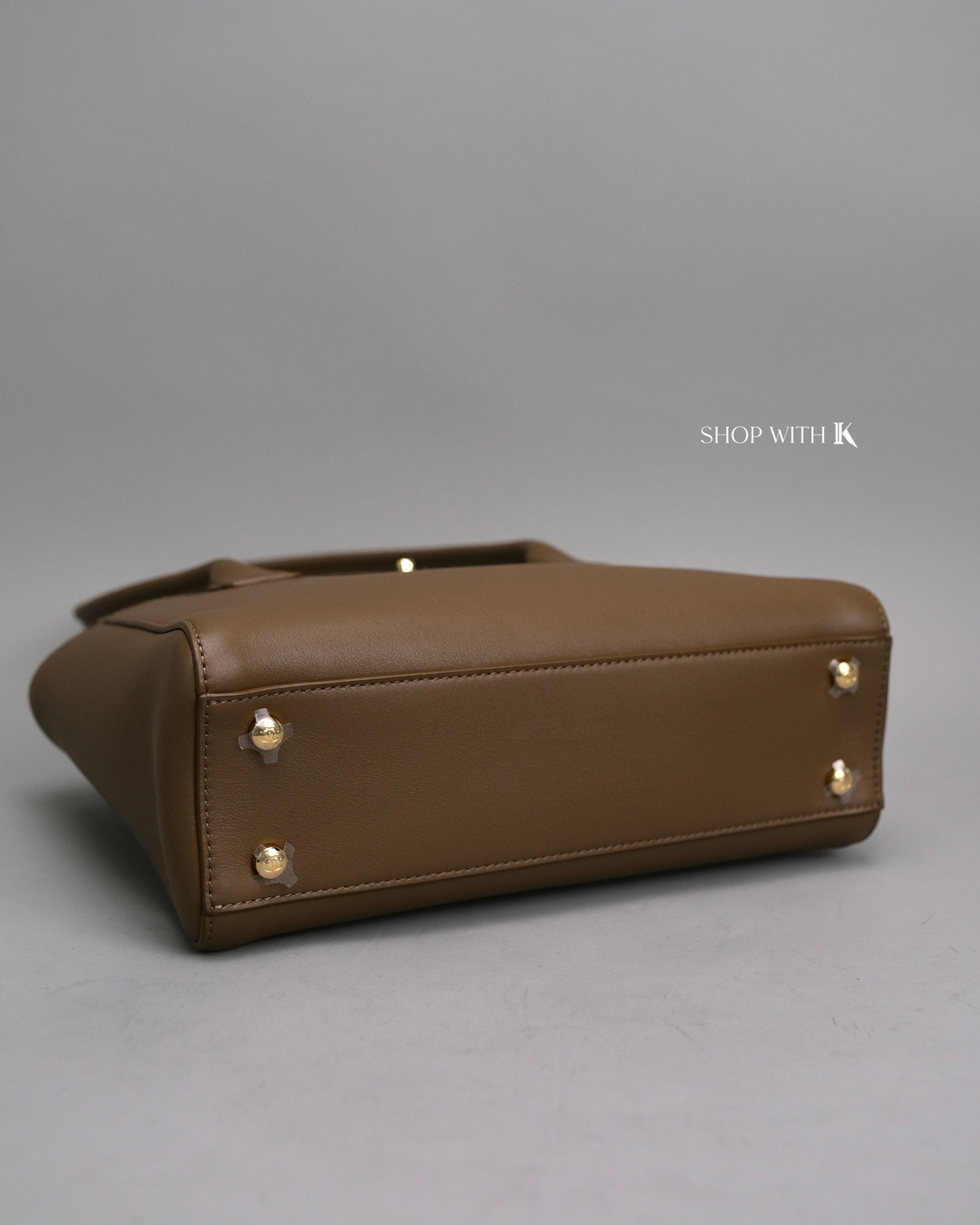Chanel Cerf Tote Small Dark Brown GHW