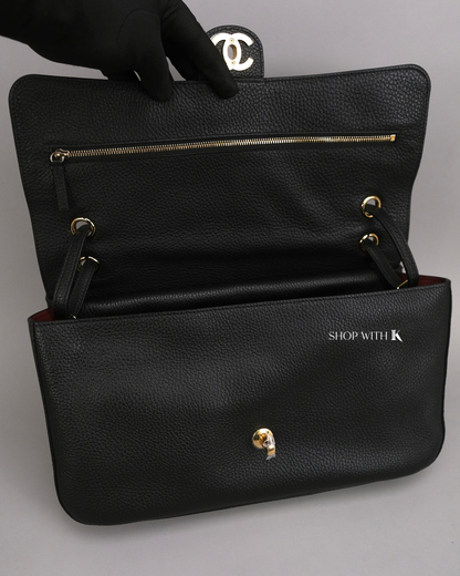 Chanel Maxi Flap Black GHW - 32cm