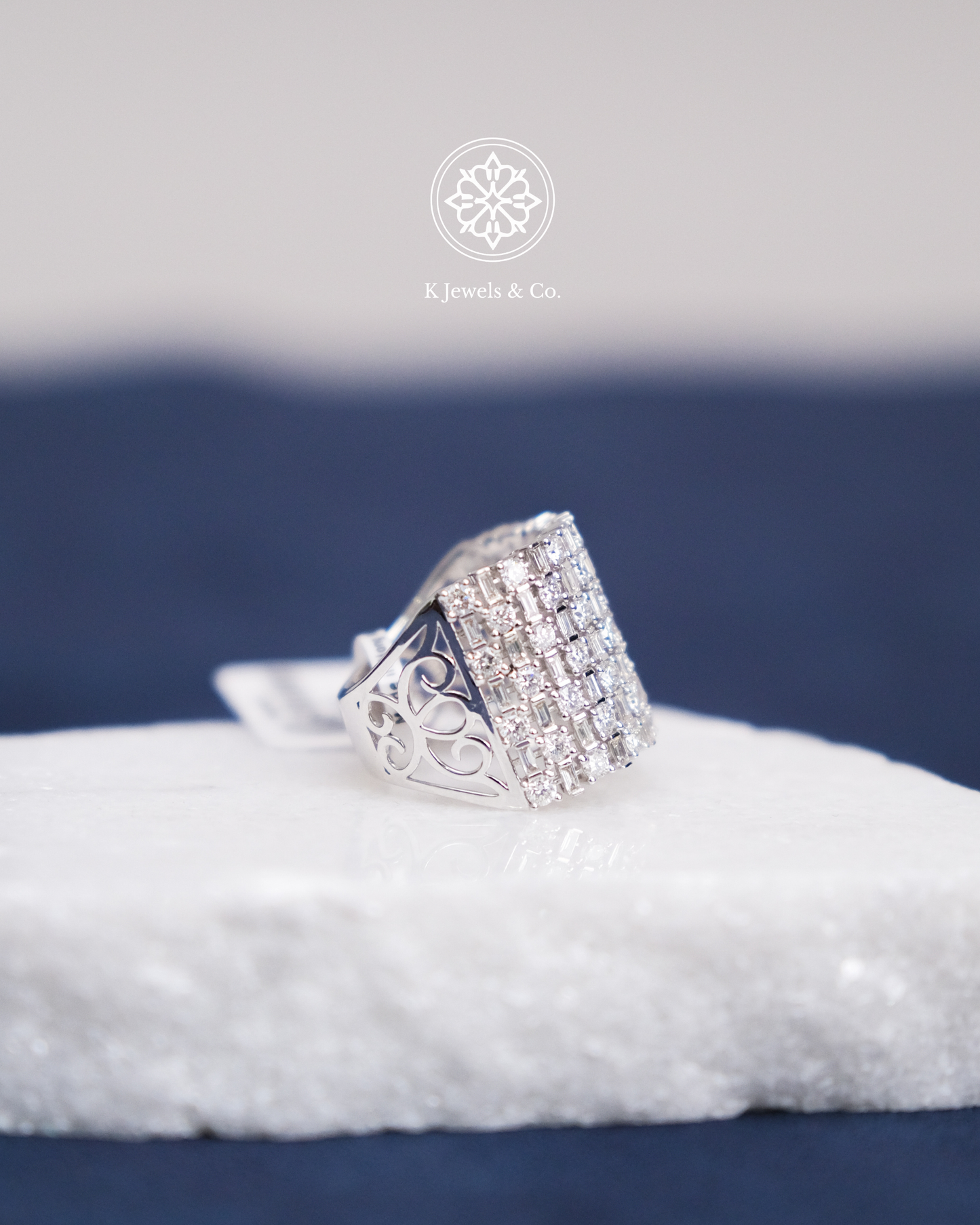 Diamond Cocktail Ring