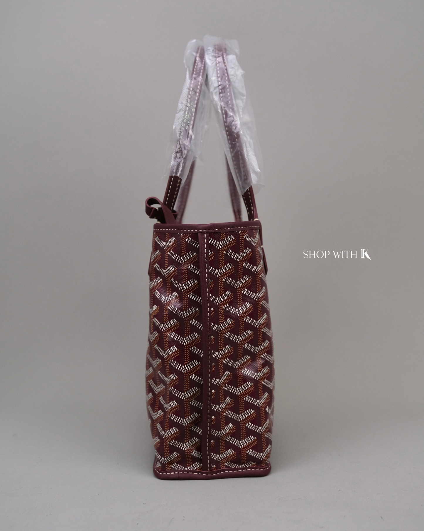 Goyard Mini Anjou Burgundy