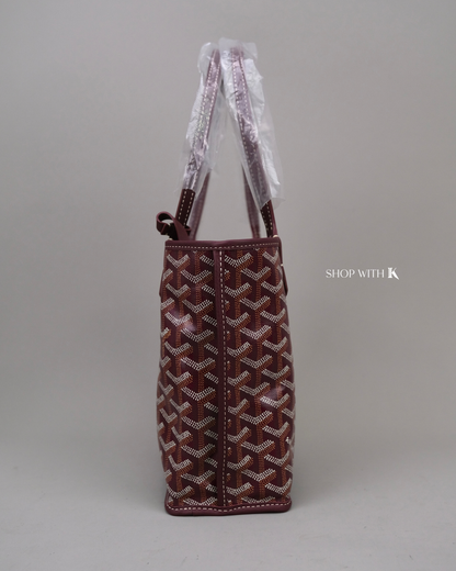 Goyard Mini Anjou Burgundy